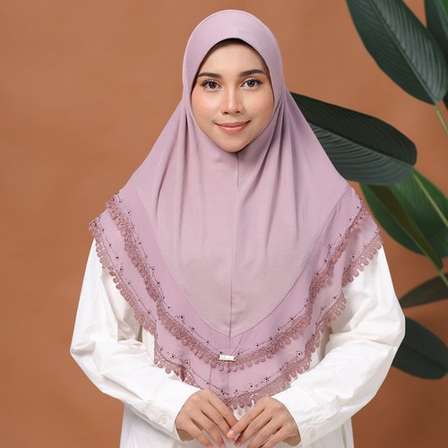 Copricapo completo hijab amira donna turbante musulmano scialli foulard arabo - Foto 10 di 40
