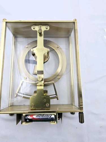 Kundo KIENINGER & OBERGFELL Elektrische Skelettuhr funktioniert - Bild 7 von 10