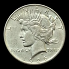1926-D Denver Mint Silver Peace Morgan Dollar Coin