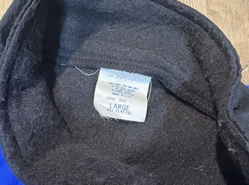 Vintage Large - Blue & Black Bellweather Cycling Bike Jacket Pockets Made In USA - Picture 3 of 4