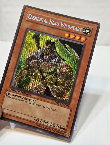 Elemental Hero Wildheart EHC2-EN003 Secret Rare Limited Edition Yugioh 7819 - Picture 4 of 13