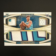 Tidjane Salaun 2024-25 Immaculate Collection RC Triple Patch 1/10 RC eBay 1/1
