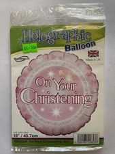 ON YOUR CHRISTENING FOIL HELIUM BALLOON