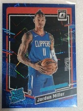 2023-24 Optic Jordan Miller Blue Velocity Prizm Refractor Rookie SP RC #250 LAC