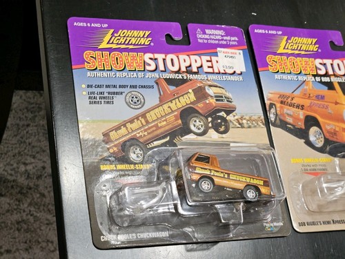 Johnny Lightning 1997 Show Stoppers Lot of 4 BRAND NEW! SEALED!  - Picture 2 of 10