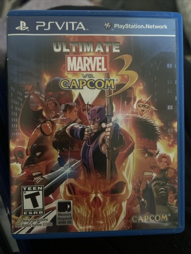 Ultimate Marvel vs Capcom 3 (Sony PlayStation Vita PS Vita, 2012) - Picture 1 of 3