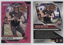 2024 Panini Prizm Pink Wave Prizm Baker Mayfield #268