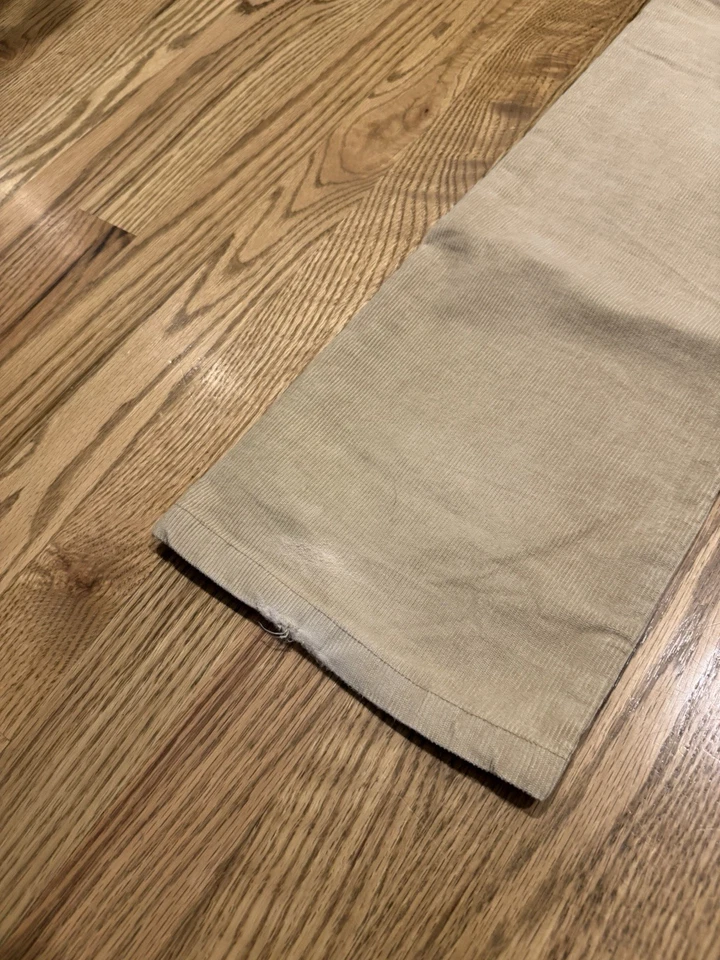RRL Ralph Lauren Men’s Corduroy Pants Fits 34x32 Western Stitched Detail Bootcut - Image 4 of 4
