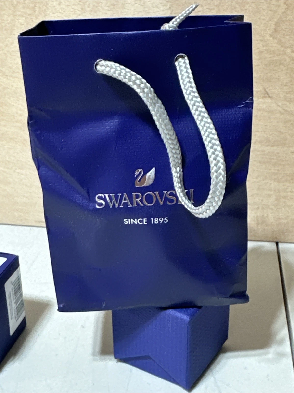 Anello Swarovski Simbolico Luna Motivi Stella 5513222 Tono Oro Rosa Misura 52 Nuovo