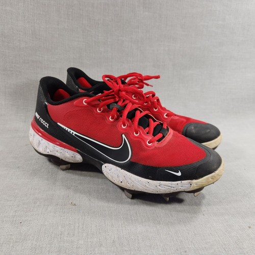Nike Alpha Huarache Elite 3 niedrige Baseballstollen CK0746-602 rot Herrengröße 9,5