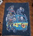 Icons Of Horror The Massacre Machine Throw Blanket Jason,Freddie,Chucky,Michael 