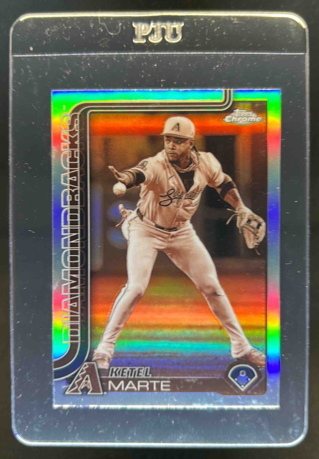 2025 Topps Chrome Ketel Marte Sepia Refractor #272 Diamondbacks
