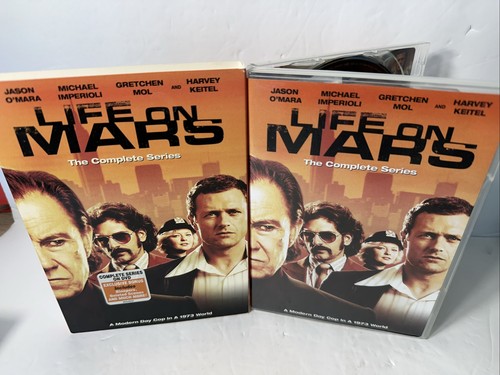 Life On Mars: The Complete Series (DVD, 2009, 4-Disc Set, sehr schöne Discs!)