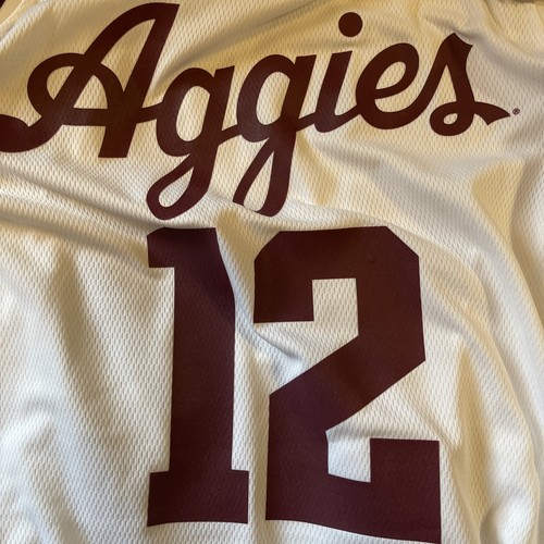 NEW Adidas Texas A&M Aggies Swingman Basketball Jersey Men's $90 NCAA LARGE - Picture 10 of 14