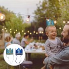 2 stücke Baby Jungen und Mädchen 1. Geburtstag Party Hut Krone für