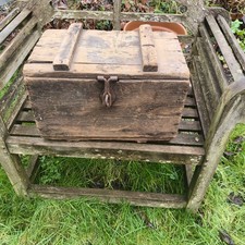 World War 1  Ammo  Box Crate  Very  Rustic Strong Box.