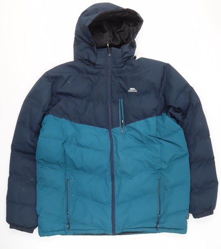 Trespass Steppjacke Herren XL blau, wasserdicht