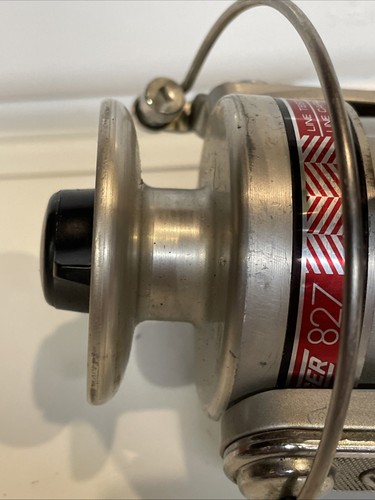 70er Jahre SELTENE Pflueger 827 One Kugellager Spinnrolle 4:2,1 - Bild 10 von 15