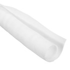 4/5 Inch ID Split Loom Tubing 19.5ft Polyester Cord Protector, White