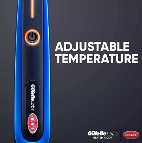Gillette Heated Razor BUGATTI Limited Edition Shave Kit Brand NEW Sealed ‼️💰 - Picture 5 of 18