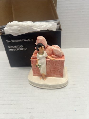 1962 Sebastian Miniature Cleopatra Collectors Society 50th Anniversary 1938-1958 - Picture 1 of 9