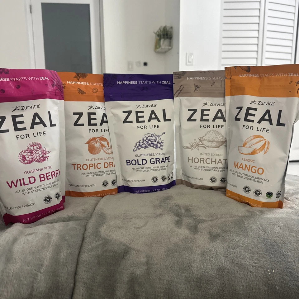 Zurvita Zeal for Life-Bold Grape & tropic dream All-in-one Nutrional Drink Mix - Image 4 of 4