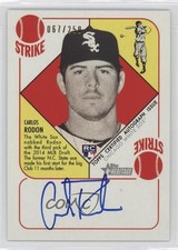 2015 Topps Heritage '51 Auto /250 Carlos Rodon #H51A-CR Rookie Auto RC