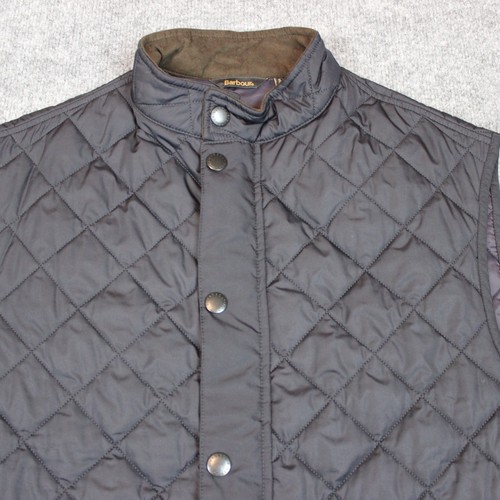 Barbour Lowerdale Gilet Steppweste Herren XL schwarz durchgehender Reißverschluss Taschen - Bild 2 von 16