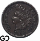 1899 Indian Head Cent Penny, Choice Unc++