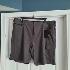 Truewerk Shorts Mens 44 Gray T1 Werkshorts Cargo Performance Workwear 9"