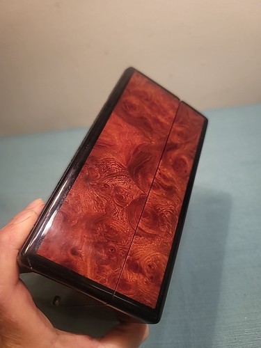 Caja Reloj Blancpain Estuche Vacío Caja Madera Vintage Genuina - Imagen 6 de 15