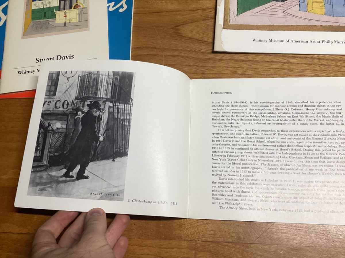 Stuart Davis 作品集 [貴重] 1960-1987 Collection OF 7 Pieces