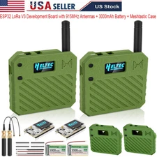 Heltec 915MHz LoRa V3 ESP32 OLED Dev Board +Antenna +Battey+ Case for Meshtastic