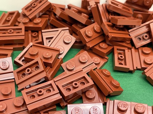 Lego Türschienenplatten, flach, modifiziert, rotbraun, Nr. 32028 / 20 Stück - Bild 10 von 12