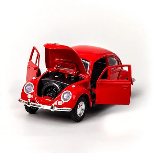 1:32 Volkswagen Retro Classic Diecast Car Model Simulation Decor For Kids Gifts - Picture 4 of 18