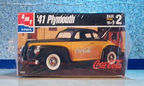 Plymouth 1941 cupé Coca-Cola escala 1:25 kit AMT/Ertl 1999 sellado de fábrica - Imagen 4 de 4