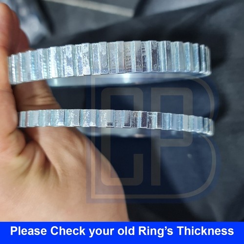 REAR LEFT/RIGHT BRAKE DISCS ABS RELUCTOR RING FOR FORD TRANSIT MK7 2.2 TDCI FWD - Picture 4 of 4