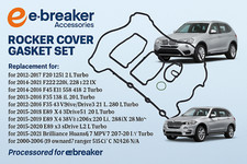 BMW Rocker/Cam/Cylinder Head Valve Cover Gasket Set N20 N26 Engines, 11127588148