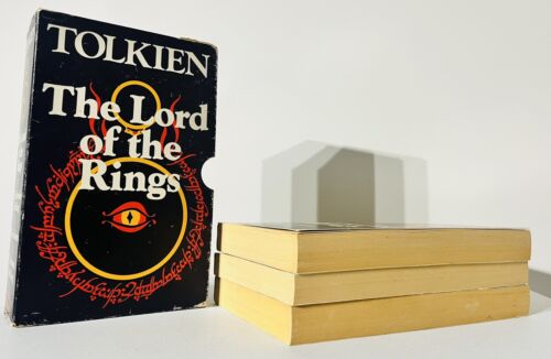 Lord of the Rings 3 Book Box Set 1976 Vintage Paperback Collectors Rare - Picture 2 of 11