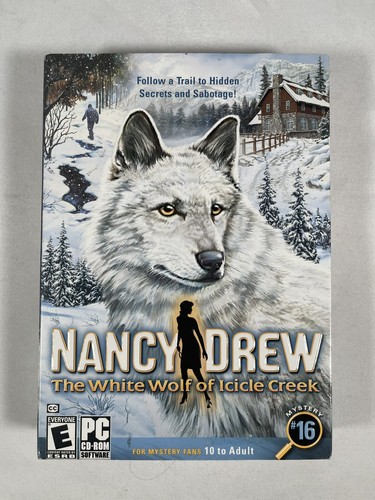 Nancy Drew: The White Wolf of Icicle Creek PC Computer Mystery Game #16 - Picture 1 of 6