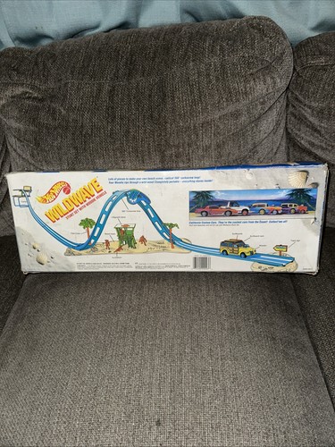 HOT WHEELS MATTEL WILDWAVE 1989 STUNT SET VINTAGE SIGILLATO - Foto 10 di 11