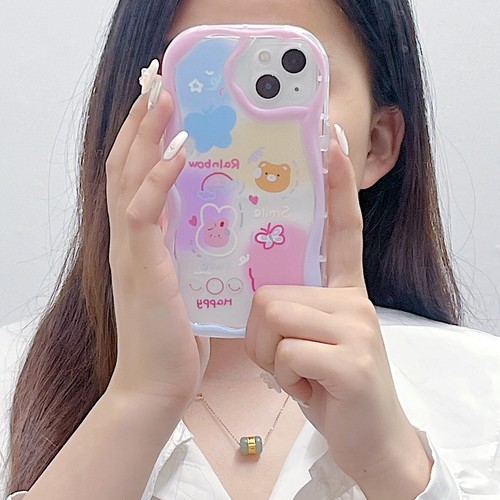 Clear Hot 3D Cream Fashion Butterfly Women Soft Phone Case Cover For OPPO VIVO - Zdjęcie 10 z 14