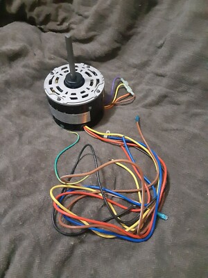 Mars 10583 Blower Motor, 1/4 HP, 115V, Direct Drive, 1/2" X 4" Shaft