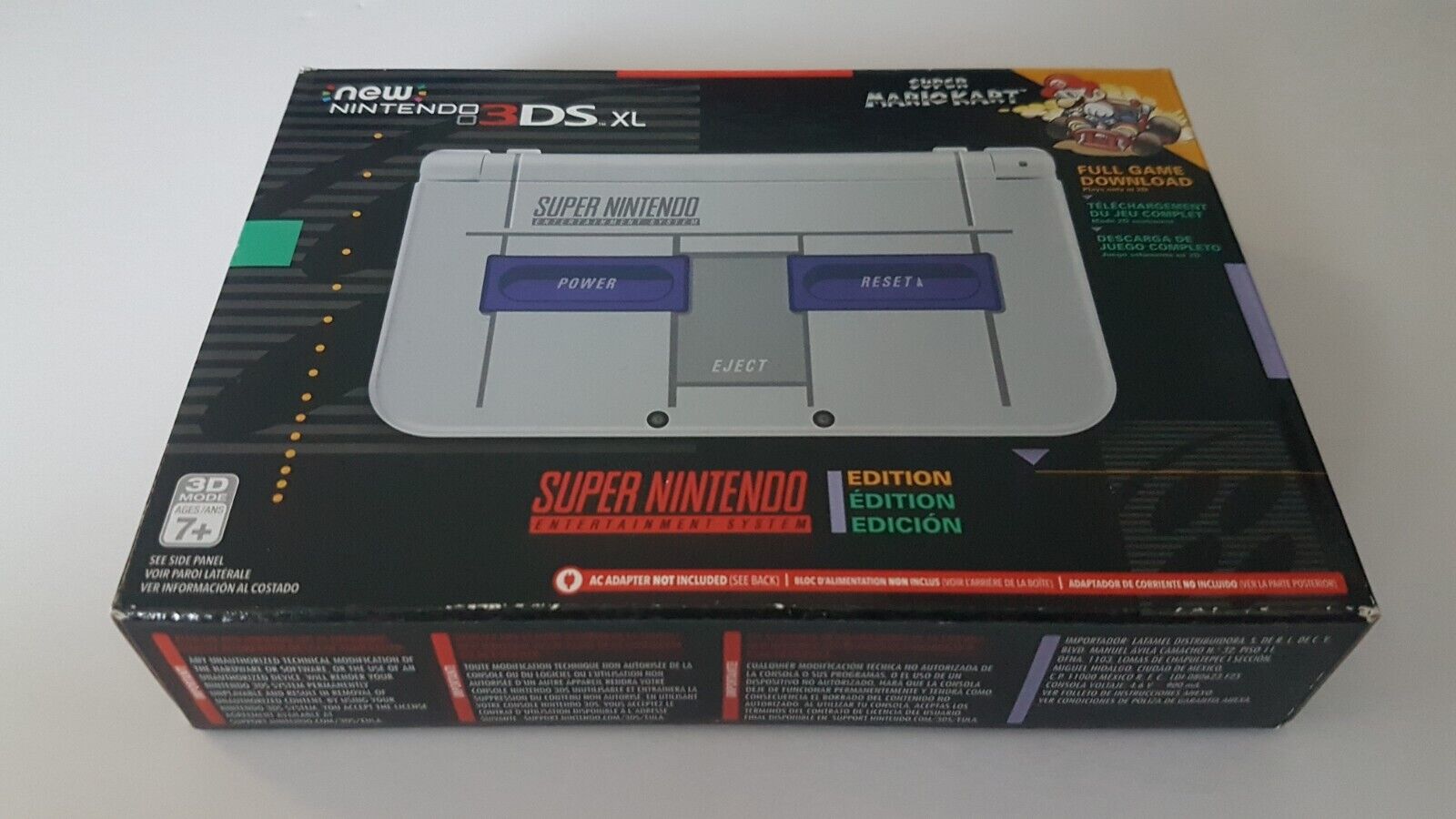 &#034;New&#034; Nintendo 3DS XL: SNES Edition 4GB [2017] [Brand New!] 45496782320 | eBay