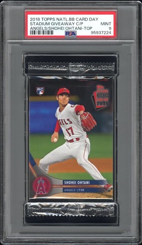 2018 Topps National Baseball Card Day CELLO PACK Shohei Ohtani RC PSA 9 ANGELS