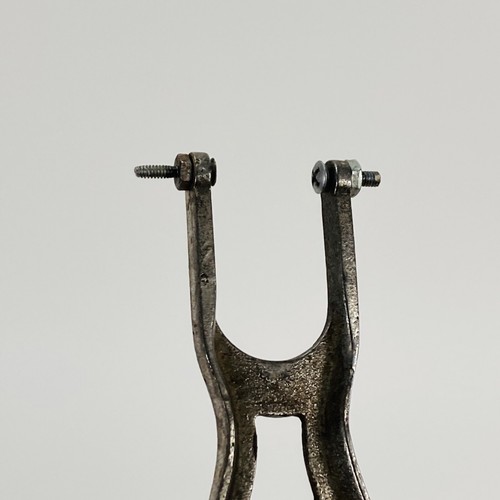 Vintage Leedy Fraser Bass Drum Pedal Indianapolis USA Stamped Cross On Back - Picture 9 of 10