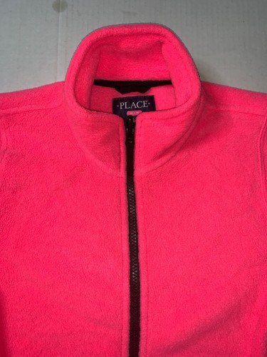 Preowned- The Childrens Place Full Zip Fleece Sweater Girls (Size XL) - Picture 3 of 5