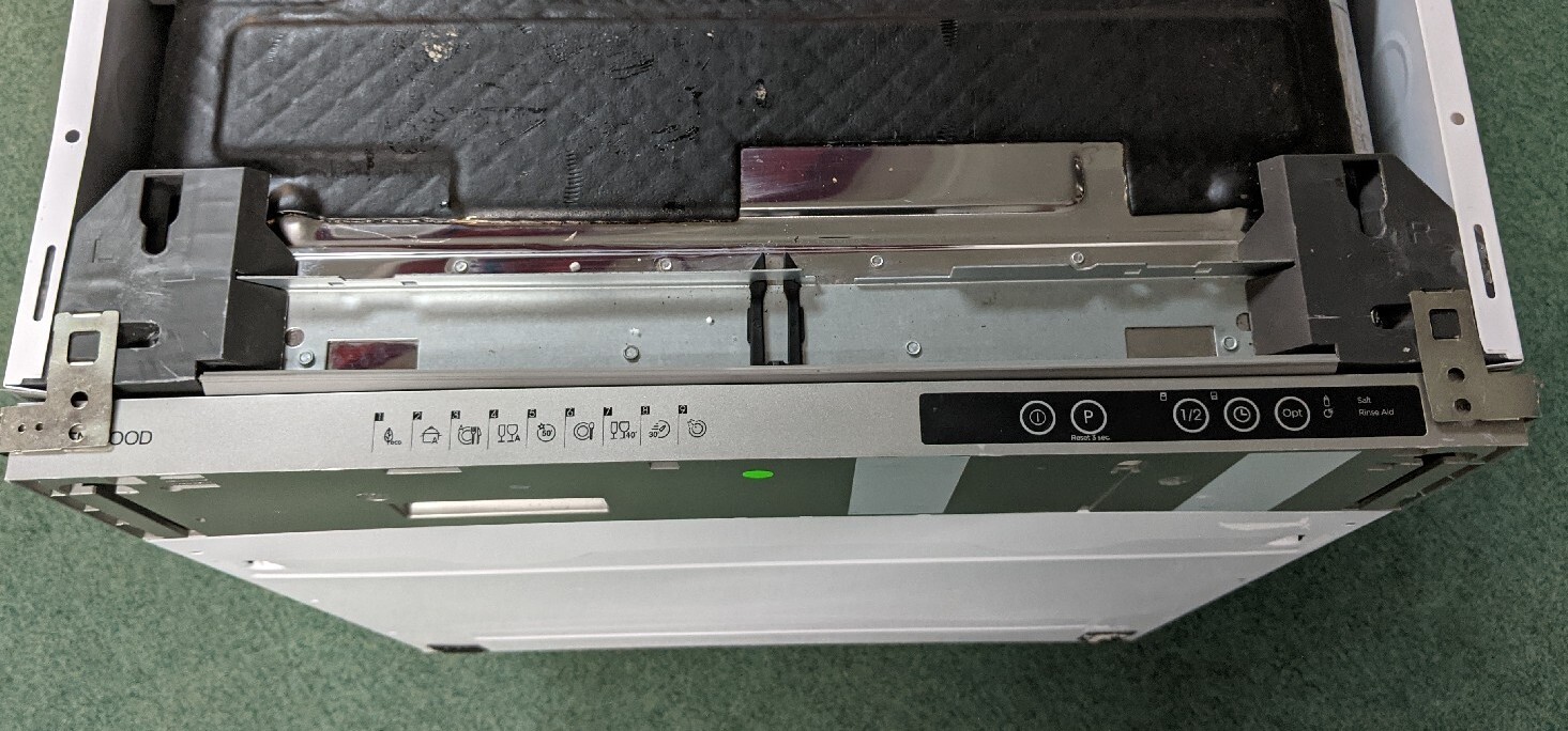 Kenwood KID60S20 Fullsize Fully Integrated Dishwasher, White 13 Place