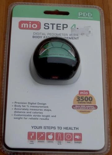 MiO Pedometers with Clock