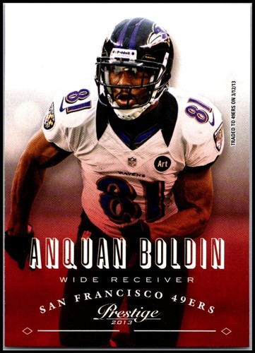 2013 Panini Prestige   #175 Anquan Boldin FREE SHIPPING! - Picture 1 of 2